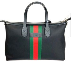 Gucci Techno Canvas Duffle Bag ✨Authentic